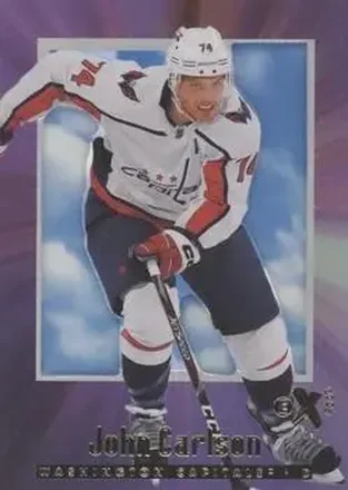 2023-24 SkyBox E-X 2000 #3 - John Carlson - Washington Capitals