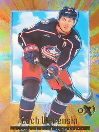 2023-24 SkyBox E-X 2000 #4 - Zach Werenski - Columbus Blue Jackets