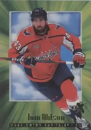2023-24 SkyBox E-X 2000 #5 - Tom Wilson - Washington Capitals