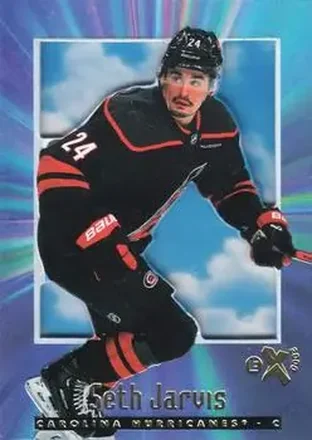 2023-24 SkyBox E-X 2000 #7 - Seth Jarvis - Carolina Hurricanes