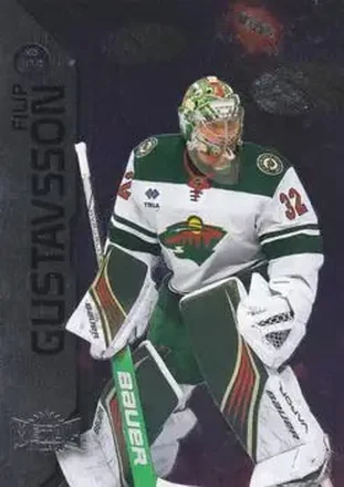 2023-24 SkyBox Metal Universe #005 - Filip Gustavsson - Minnesota Wild