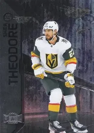 2023-24 SkyBox Metal Universe #007 - Shea Theodore - Vegas Golden Knights