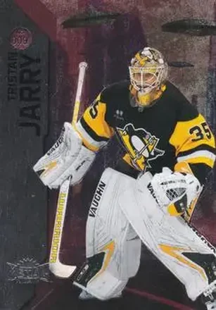 2023-24 SkyBox Metal Universe #009 - Tristan Jarry - Pittsburgh Penguins