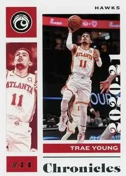 2020-21 Panini Chronicles #7 Trae Young
