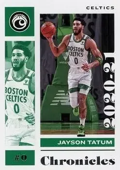 2020-21 Panini Chronicles #9 Jayson Tatum