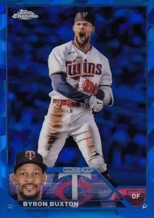 2023 Topps Chrome Sapphire Edition #25 - Byron Buxton - Minnesota Twins