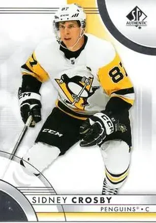 2023-24 SP Authentic #2 - Sidney Crosby - Pittsburgh Penguins