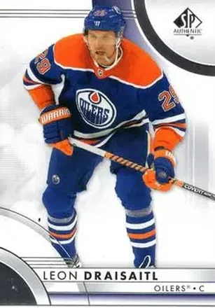 2023-24 SP Authentic #5 - Leon Draisaitl - Edmonton Oilers