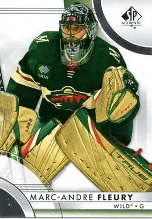 2023-24 SP Authentic #6 - Marc-Andre Fleury - Minnesota Wild