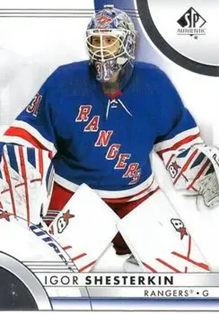 2023-24 SP Authentic #9 - Igor Shesterkin - New York Rangers