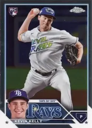 2023 Topps Chrome Update #USC21 - Kevin Kelly - Tampa Bay Rays