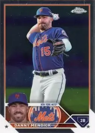 2023 Topps Chrome Update #USC23 - Danny Mendick - New York Mets