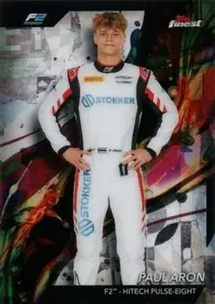 2024 Topps Finest Formula 1 #31 - Paul Aron - Hitech Pulse-Eight