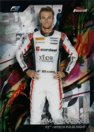 2024 Topps Finest Formula 1 #32 - Amaury Cordeel - Hitech Pulse-Eight