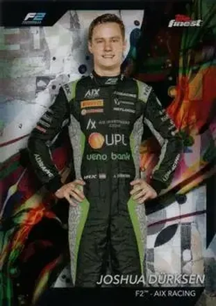 2024 Topps Finest Formula 1 #35 - Joshua Dürksen - AIX Racing