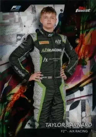 2024 Topps Finest Formula 1 #36 - Taylor Barnard - AIX Racing