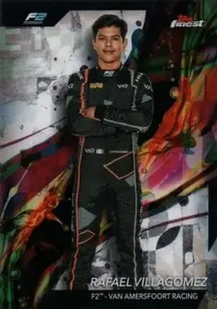 2024 Topps Finest Formula 1 #40 - Rafael Villagómez - Van Amersfoort Racing