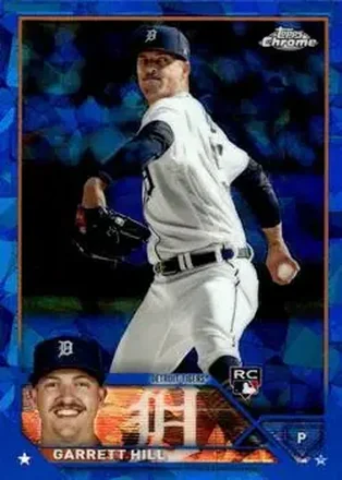 2023 Topps Chrome Update Sapphire Edition #USCS29 - Garrett Hill - Detroit Tigers