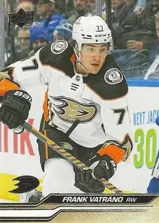 2023-24 Upper Deck #3 - Frank Vatrano - Anaheim Ducks