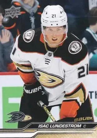 2023-24 Upper Deck #4 - Isac Lundestrom - Anaheim Ducks