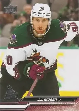 2023-24 Upper Deck #7 - J.J. Moser - Arizona Coyotes