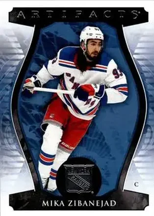 2023-24 Upper Deck Artifacts #1 - Mika Zibanejad - New York Rangers