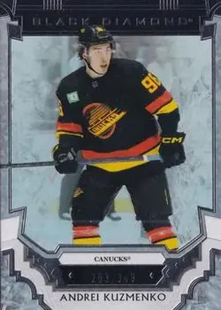 2023-24 Upper Deck Black Diamond #BDB-AK - Andrei Kuzmenko - Vancouver Canucks