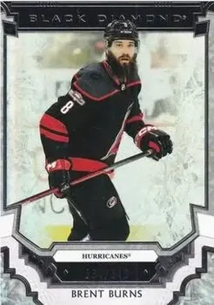 2023-24 Upper Deck Black Diamond #BDB-BB - Brent Burns - Carolina Hurricanes
