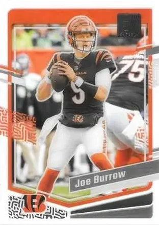 2023 Clearly Donruss #11 - Joe Burrow - Cincinnati Bengals