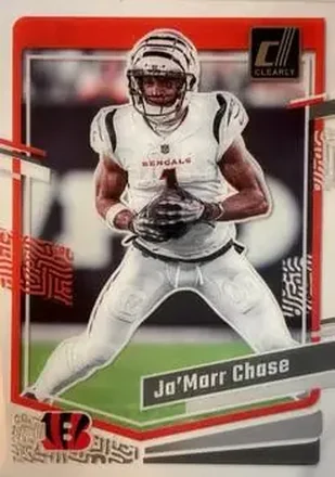 2023 Clearly Donruss #12 - Ja’Marr Chase - Cincinnati Bengals