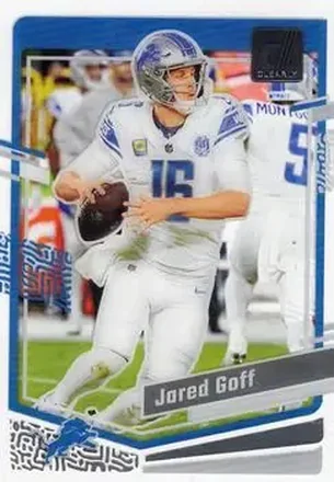 2023 Clearly Donruss #18 - Jared Goff - Detroit Lions