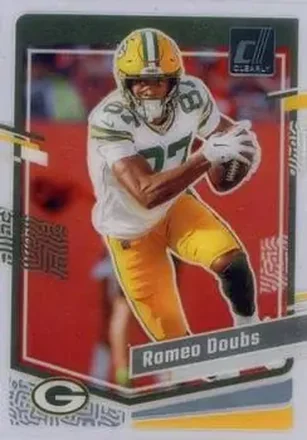 2023 Clearly Donruss #20 - Romeo Doubs - Green Bay Packers