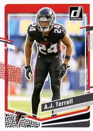 2023 Donruss #17 - A.J. Terrell - Atlanta Falcons