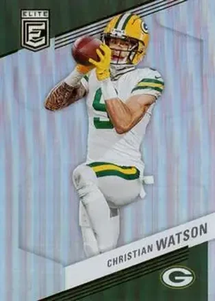 2023 Donruss Elite #17 - Christian Watson - Green Bay Packers