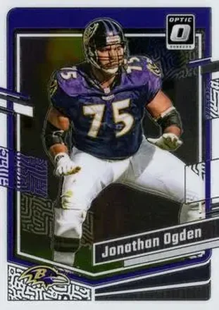 2023 Donruss Optic #13 - Jonathan Ogden - Baltimore Ravens