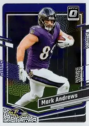 2023 Donruss Optic #15 - Mark Andrews - Baltimore Ravens