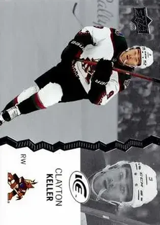 2023-24 Upper Deck Ice #8 - Clayton Keller - Arizona Coyotes