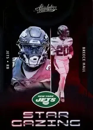 2023 Panini Absolute - Star Gazing #SG-12 - Breece Hall - New York Jets