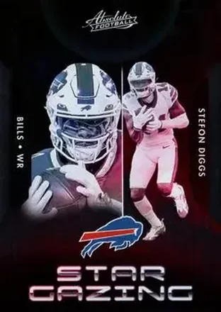 2023 Panini Absolute - Star Gazing #SG-17 - Stefon Diggs - Buffalo Bills