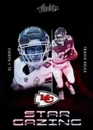 2023 Panini Absolute - Star Gazing #SG-19 - Travis Kelce - Kansas City Chiefs