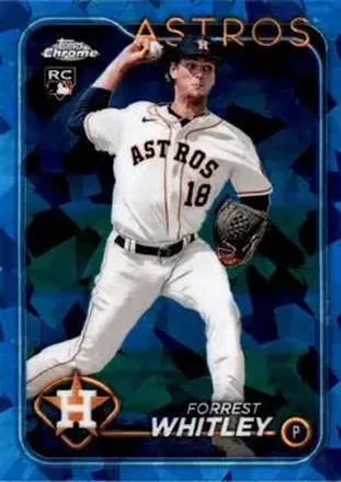 2024 Topps Chrome Update Sapphire Edition #USCS61 - Forrest Whitley - Houston Astros