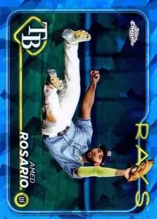 2024 Topps Chrome Update Sapphire Edition #USCS62 - Amed Rosario - Tampa Bay Rays