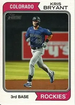 2023 Topps Heritage feature card