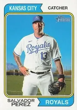 2023 Topps Heritage feature card