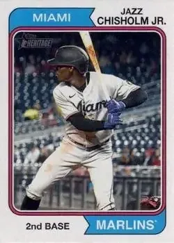 2023 Topps Heritage feature card