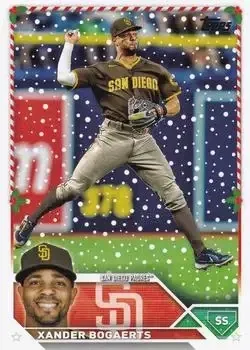 2023 Topps Holiday feature card