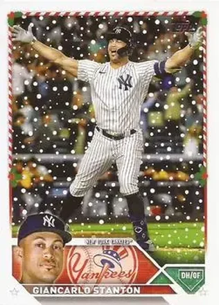 2023 Topps Holiday #H25 - Giancarlo Stanton - New York Yankees