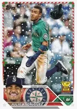 2023 Topps Holiday feature card