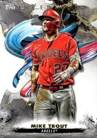 2023 Topps Inception #27 - Mike Trout - Los Angeles Angels