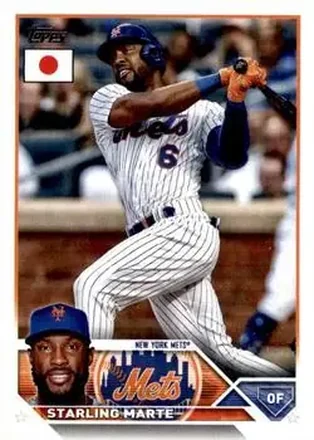 2023 Topps Japan Edition #22 - Starling Marte - New York Mets